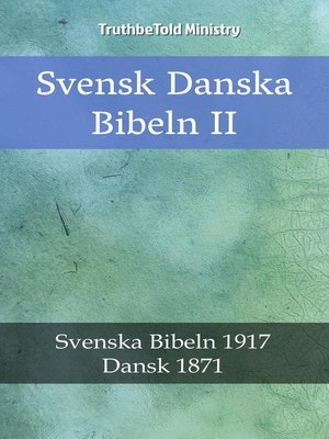 cover image of Svensk Danska Bibeln II